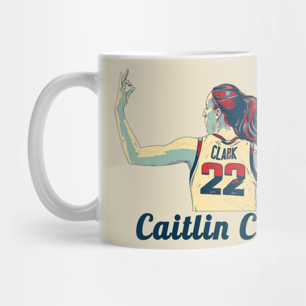 Caitlin Clark Retro by clownescape